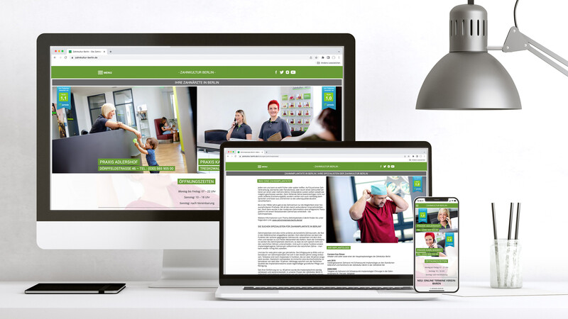 Praxismarketing & Full-Service-Agentur für Zahnarztpraxen in Berlin und Brandenburg