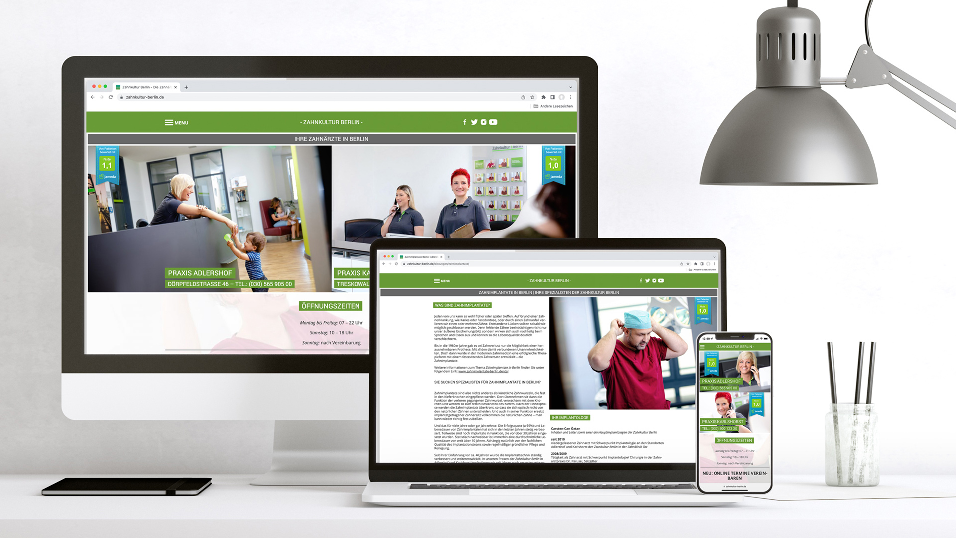 Praxismarketing & Full-Service-Agentur für Zahnarztpraxen in Berlin und Brandenburg